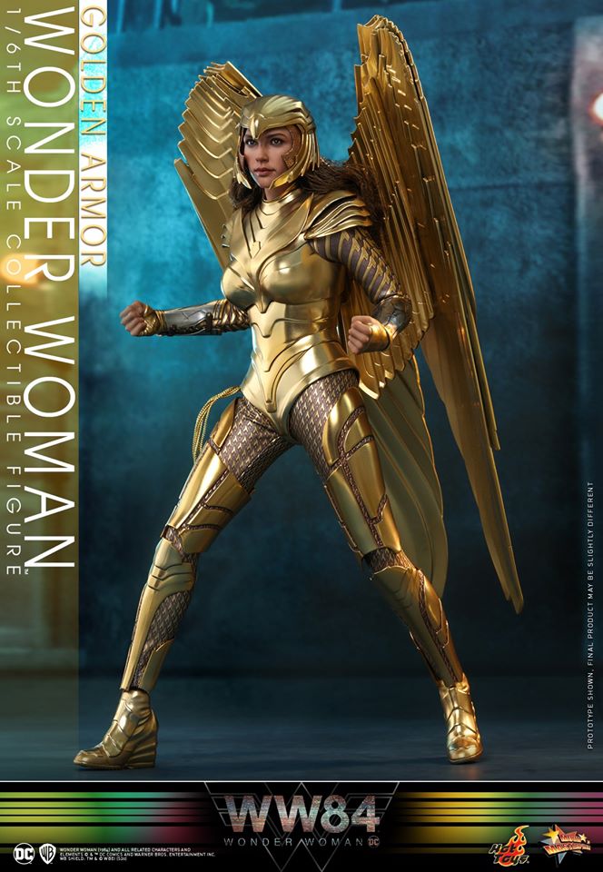 Hot Toys MMS577 Wonder Woman 1984 - Golden Armor Wonder Woman