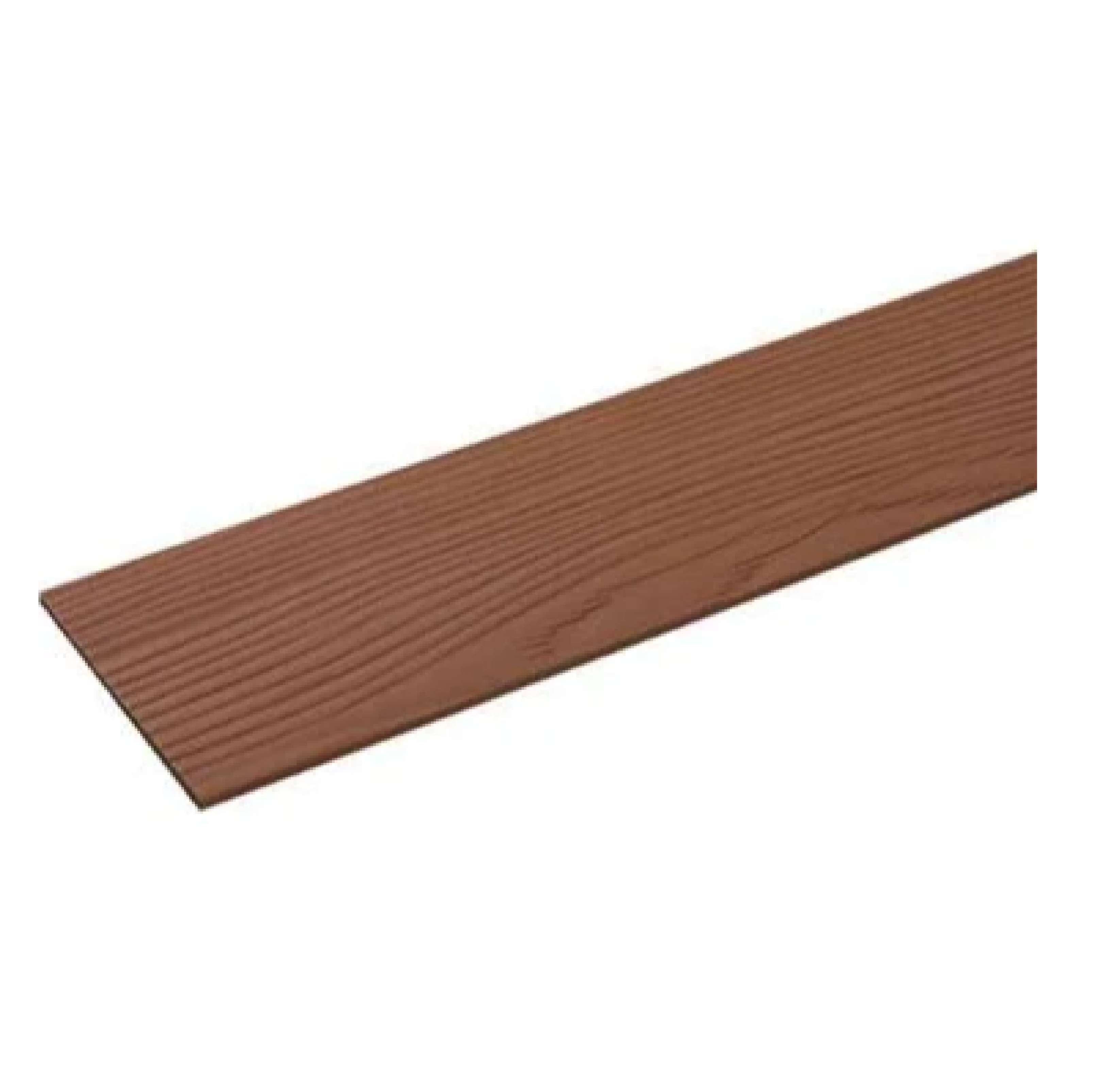 ไม้ฝา 3 เมตร หน้า 6 นิ้ว ตราเพชร ลายไม้ ขนาด 15 x 300 x 0.8 ซม. สีน้ำตาลสักทอง