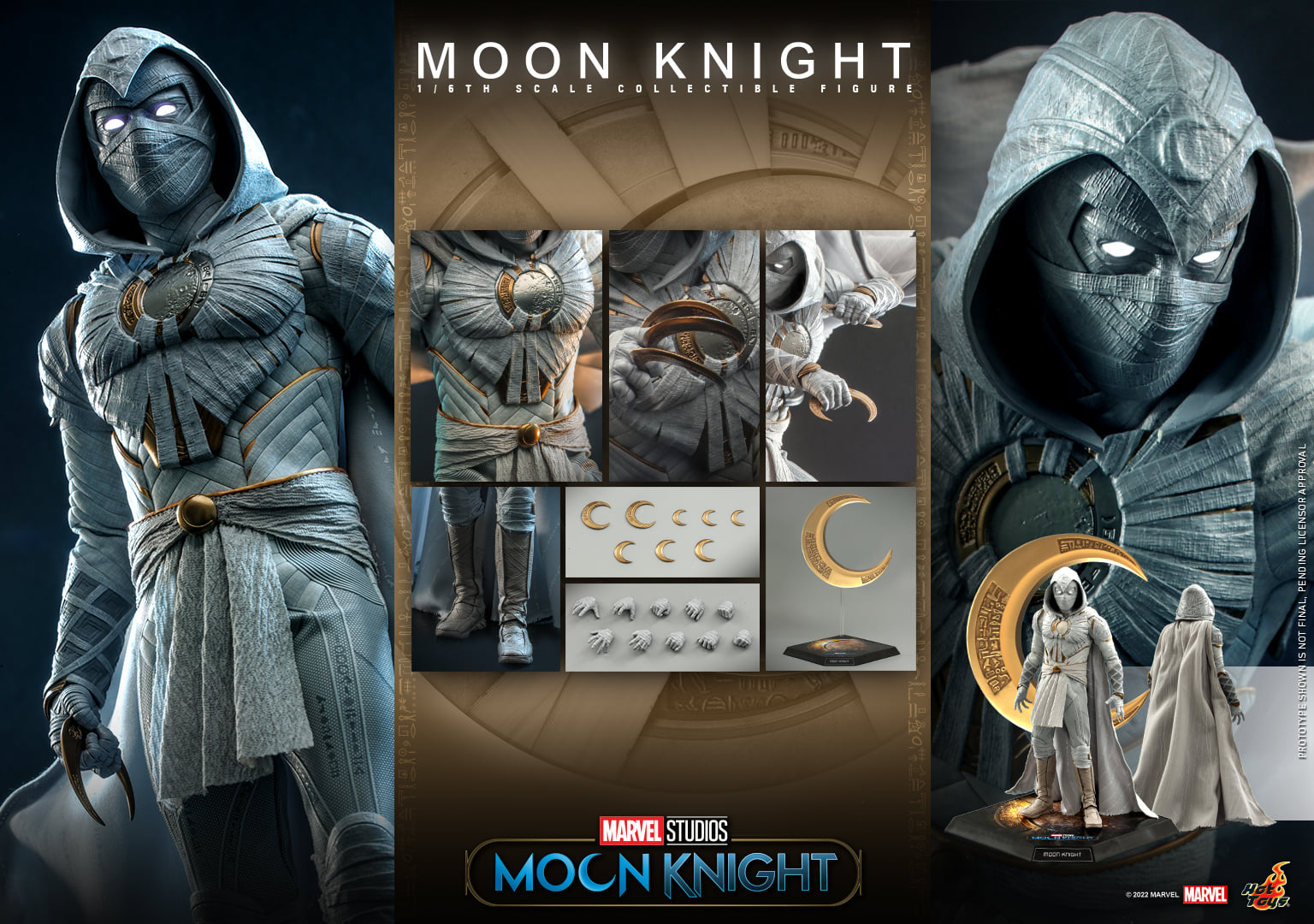 Hot Toys TMS075 1/6 Moon Knight - Moon Knight