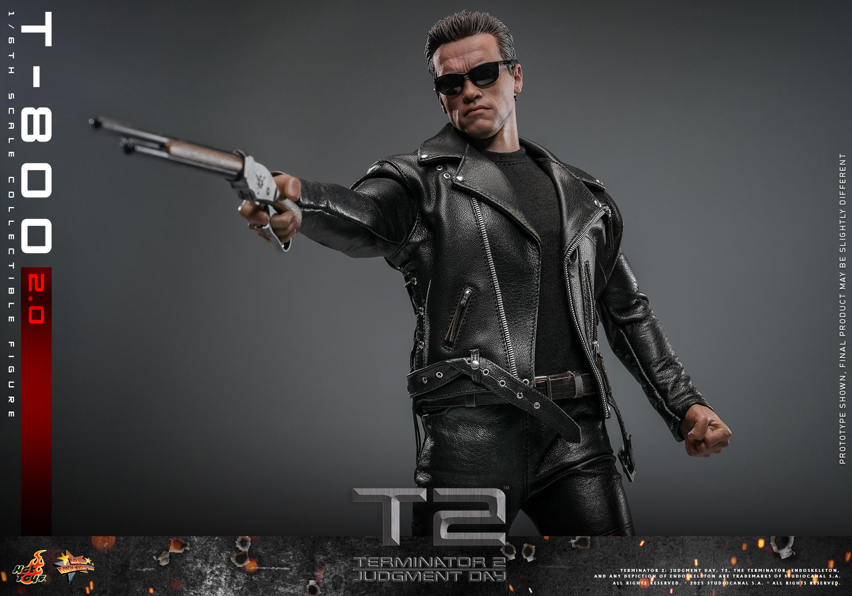 Hot Toys MMS795 Terminator 2: Judgment Day - T-800 (2.0)