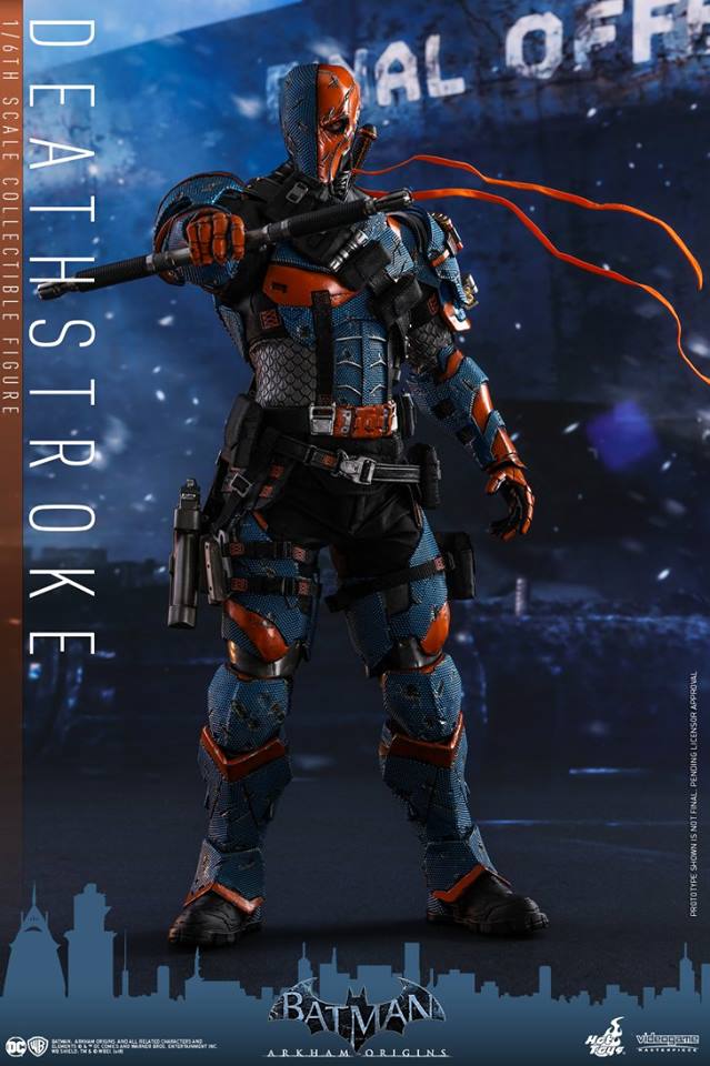 Hot Toys VGM30 BATMAN ARKHAM ORIGINS - DEATHSTROKE