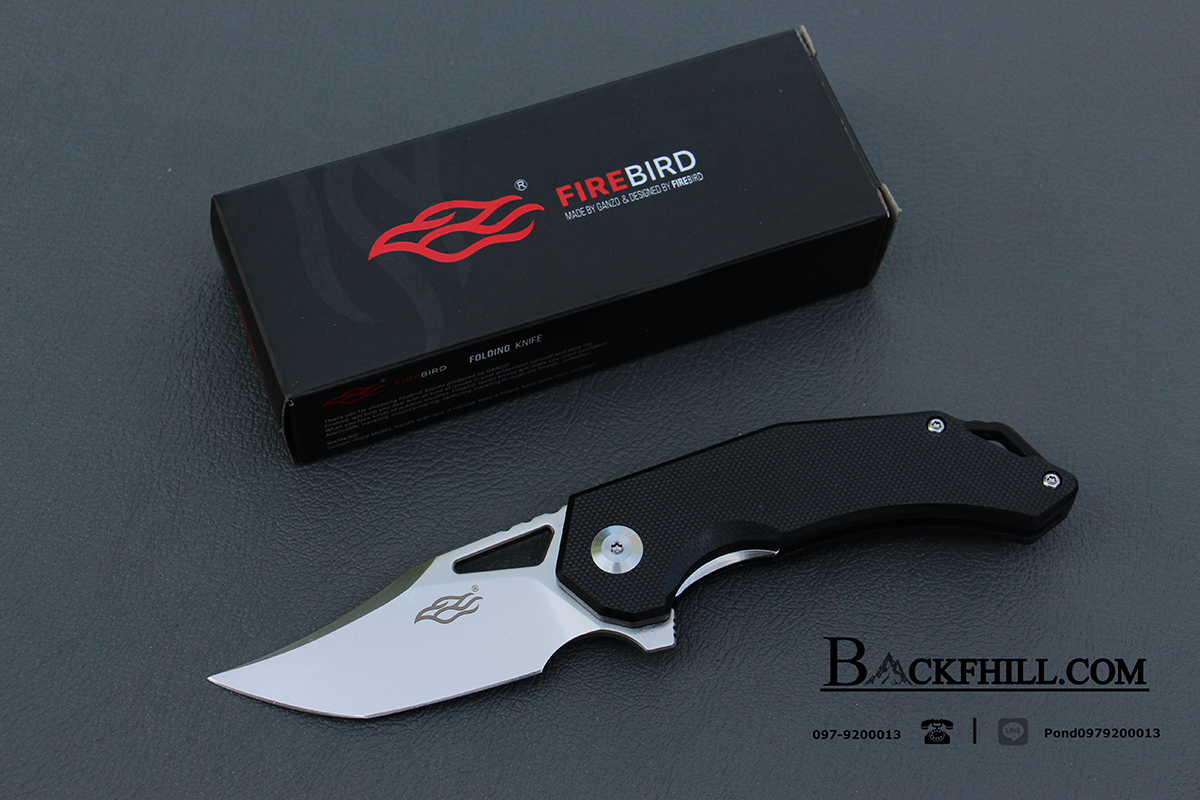 มีดพับ Ganzo Firebird รุ่น FH61-BK / D2 still ของแท้ 100%