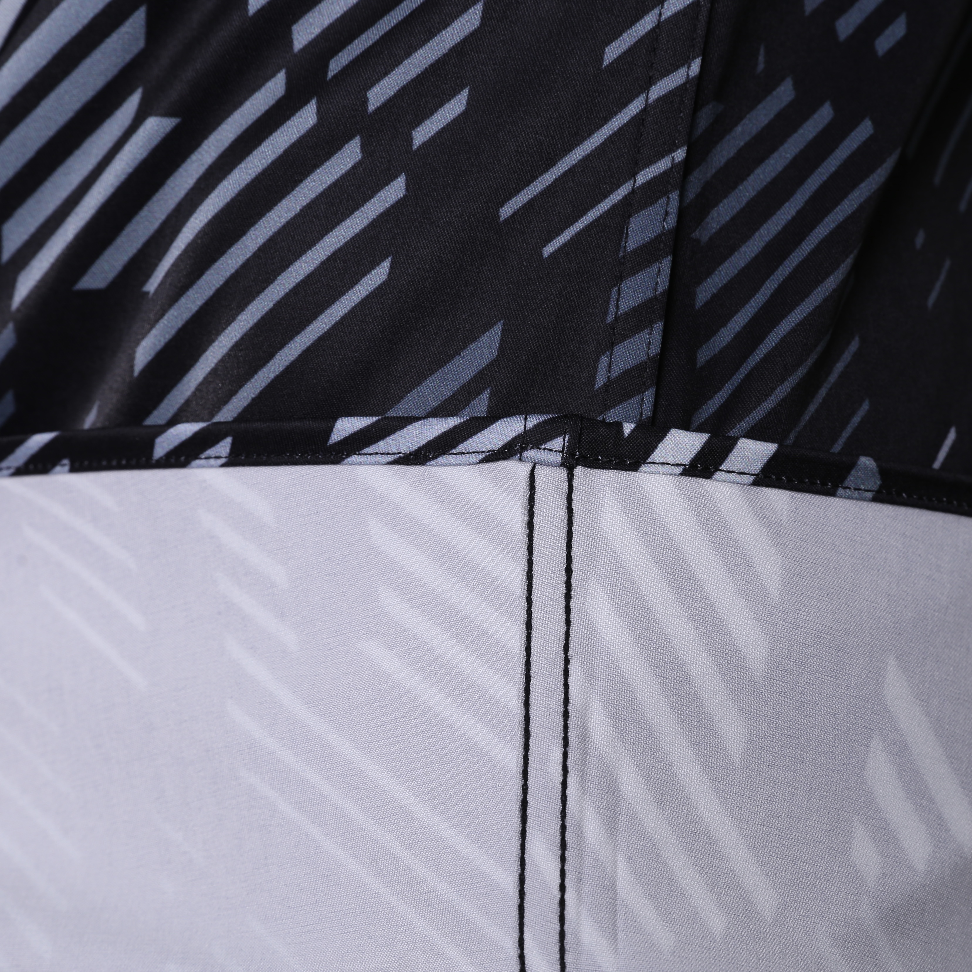 Black Graphic Patterned Shirt