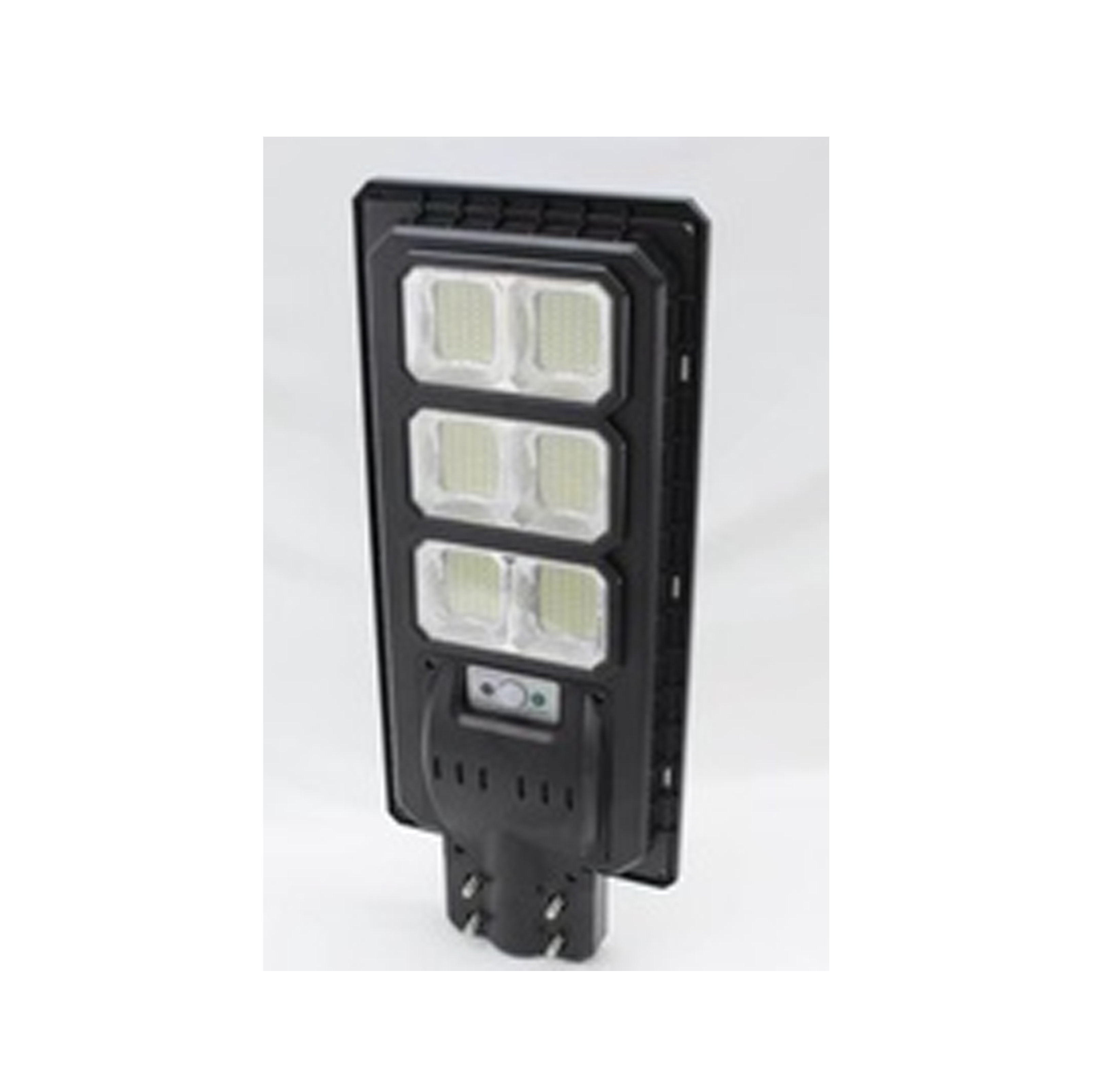 Lampo โคมไฟถนนโซล่าเซลล์ LED 150W 6500K พร้อมขา รุ่น KUSH แสงสีขาว