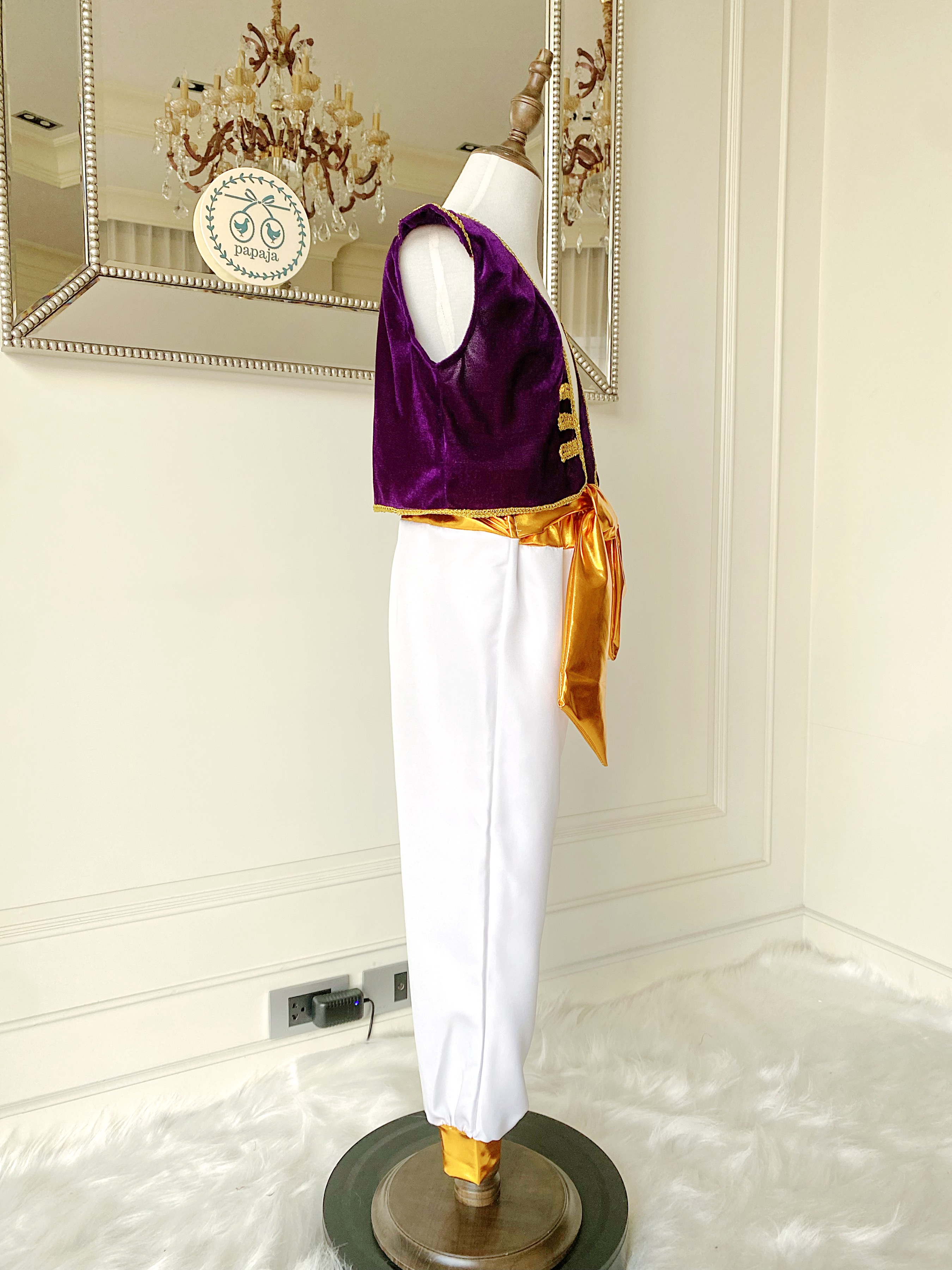 ชุดเจ้าชายอาละดิน เจ้าชายอาหรับ เจ้าชายแขก (Aladdin)