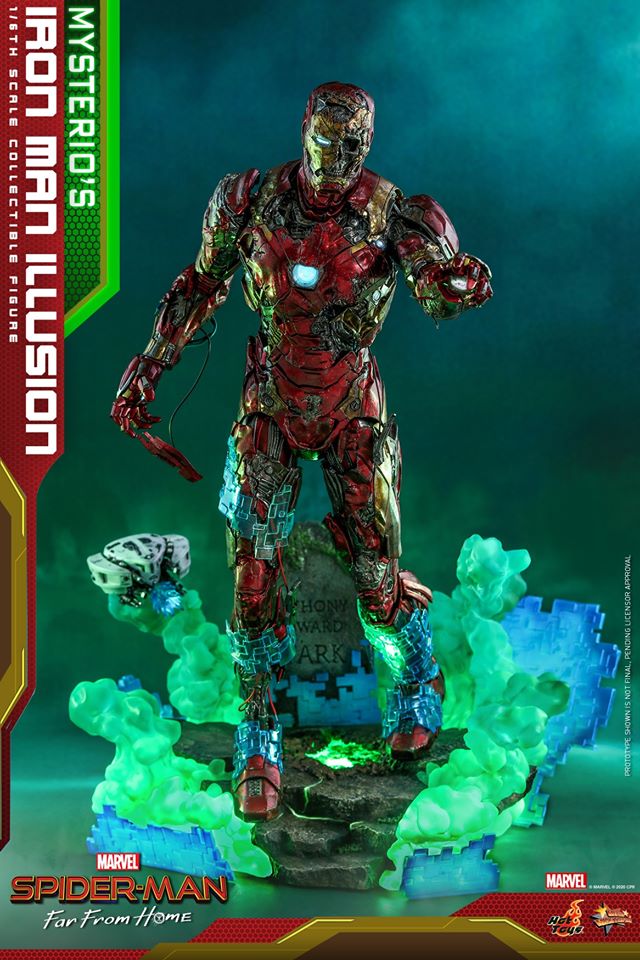 Hot Toys MMS580 Spider-Man: Far From Home - Mysterio’s Iron Man Illusion