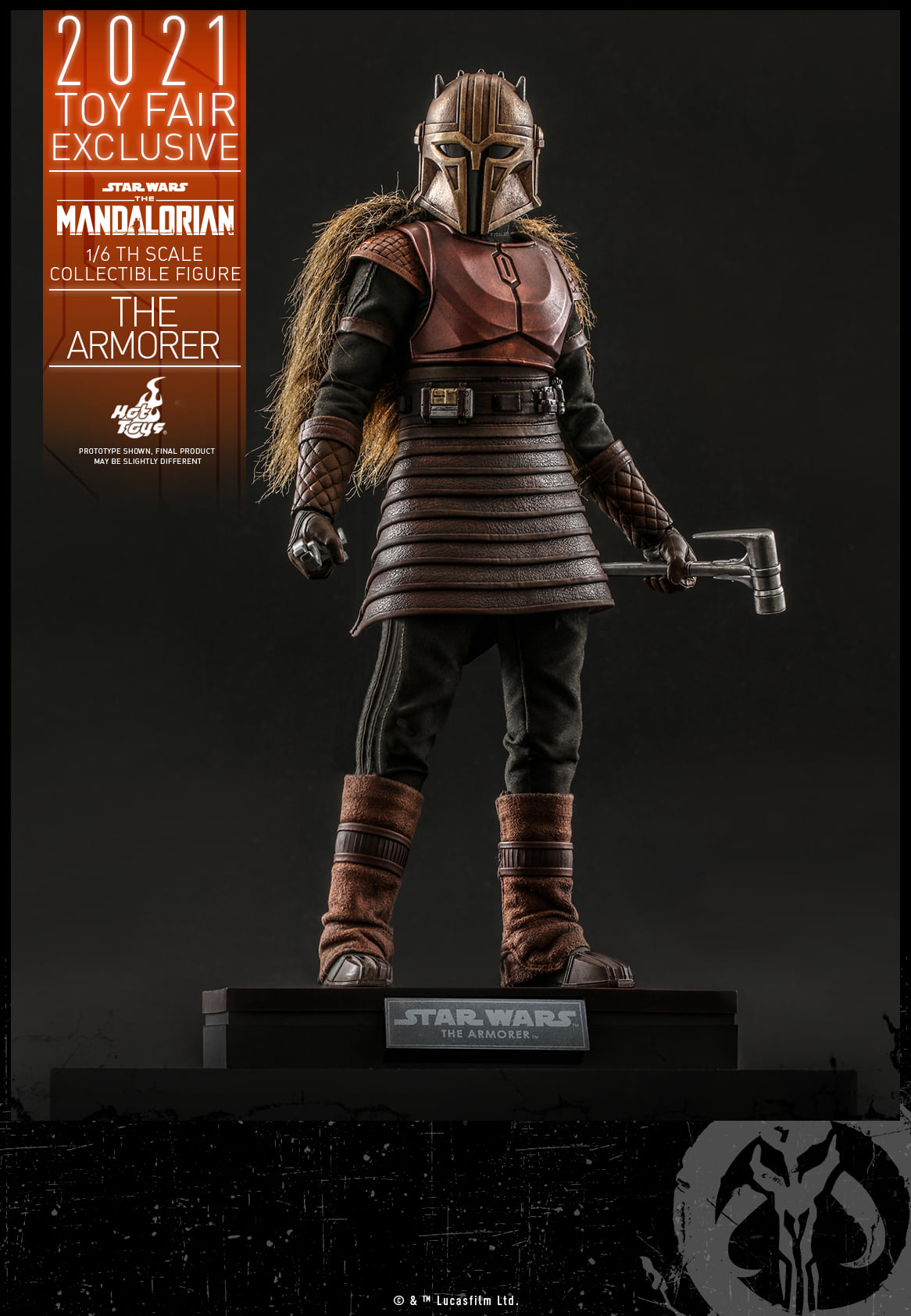 Hot Toys TMS044 16 Star Wars The Mandalorian™ - The Armorer™ [Toy Fair Exclusive 2021]