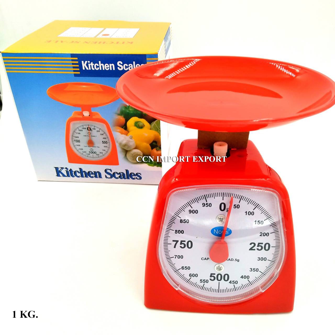 เครื่องชั่งน้ำหนัก แบบเข็ม คละสี (1 KG.)