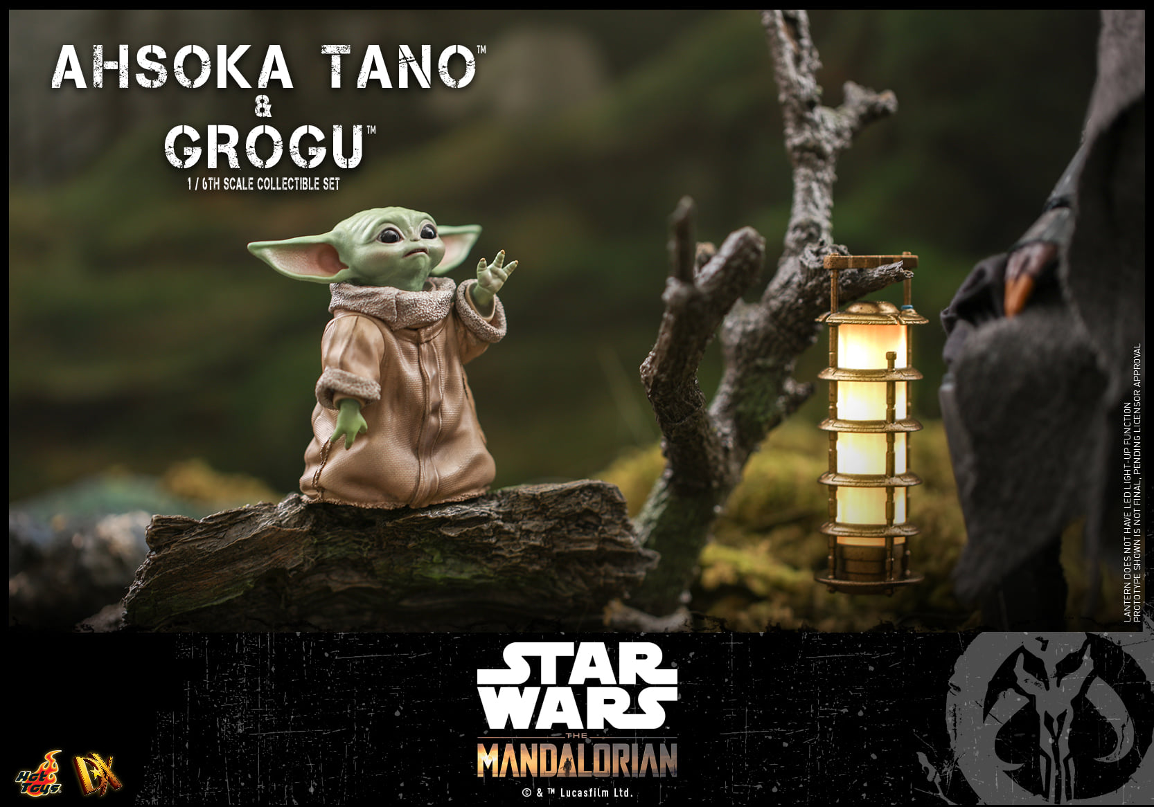 Hot Toys DX21 1/6 Star Wars™: The Mandalorian™ - Ahsoka Tano & Grogu™