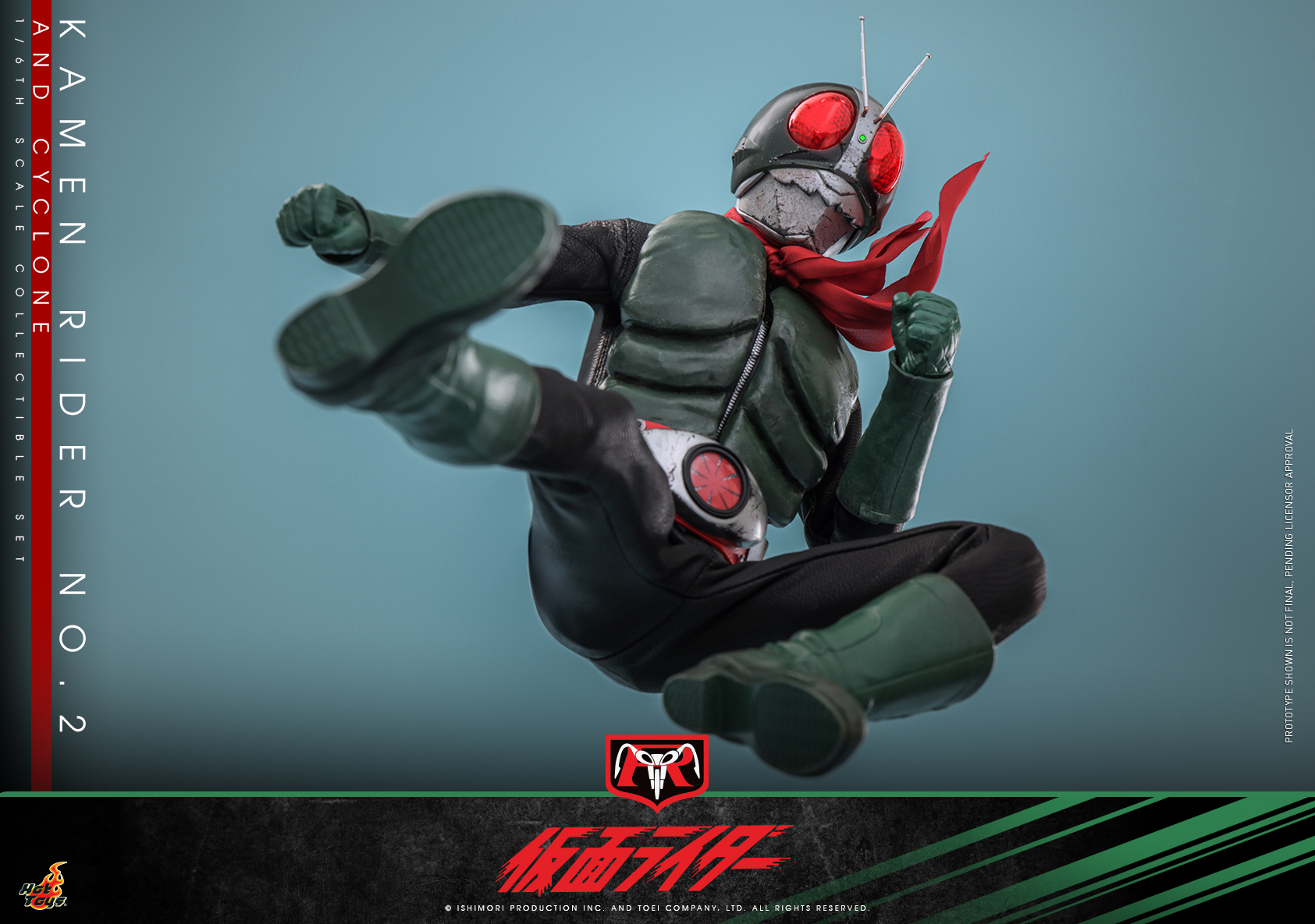Hot Toys TMS149 Kamen Rider - Kamen Rider No. 2 and Cyclone