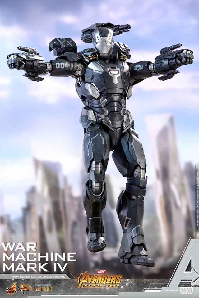 Hot Toys MMS499D26 AVENGERS: INFINITY WAR 1/6 WAR MACHINE MARK IV