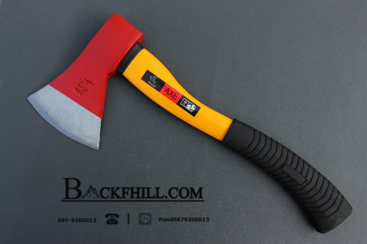 ขวานลุยป่า RHINO ใบ Stainless Steel 800g ด้ามคาร์บอนไฟเบอร์