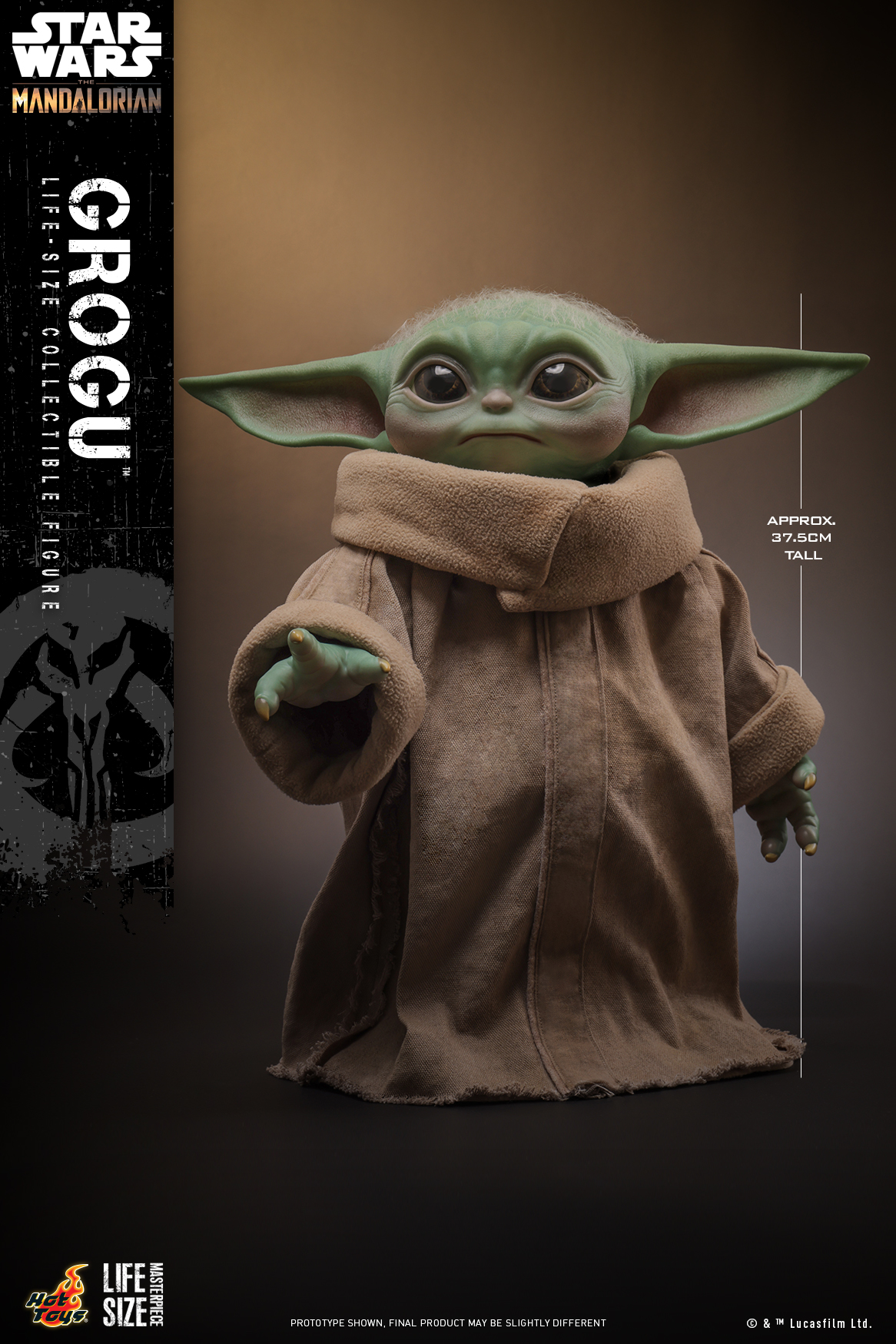 Hot Toys LMS015 The Mandalorian - Grogu (Life-Size)
