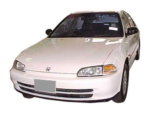 กันชนหน้า Honda Civic 1992/1993/1994/1995 (ซีวิค/4ประตู)(เตารีด)(EG-4D) - BangplusOnline