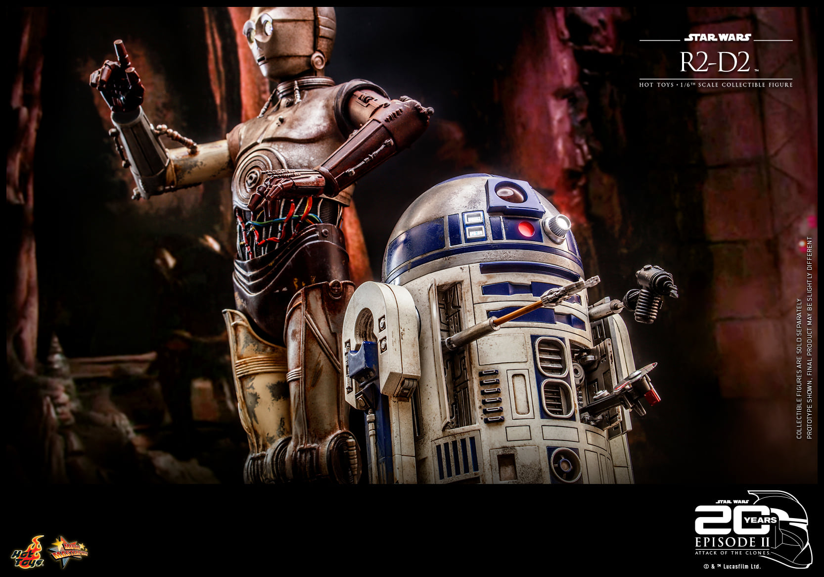 Hot Toys MMS651 1/6 Star Wars Episode II: Attack of the Clones™ - R2-D2™