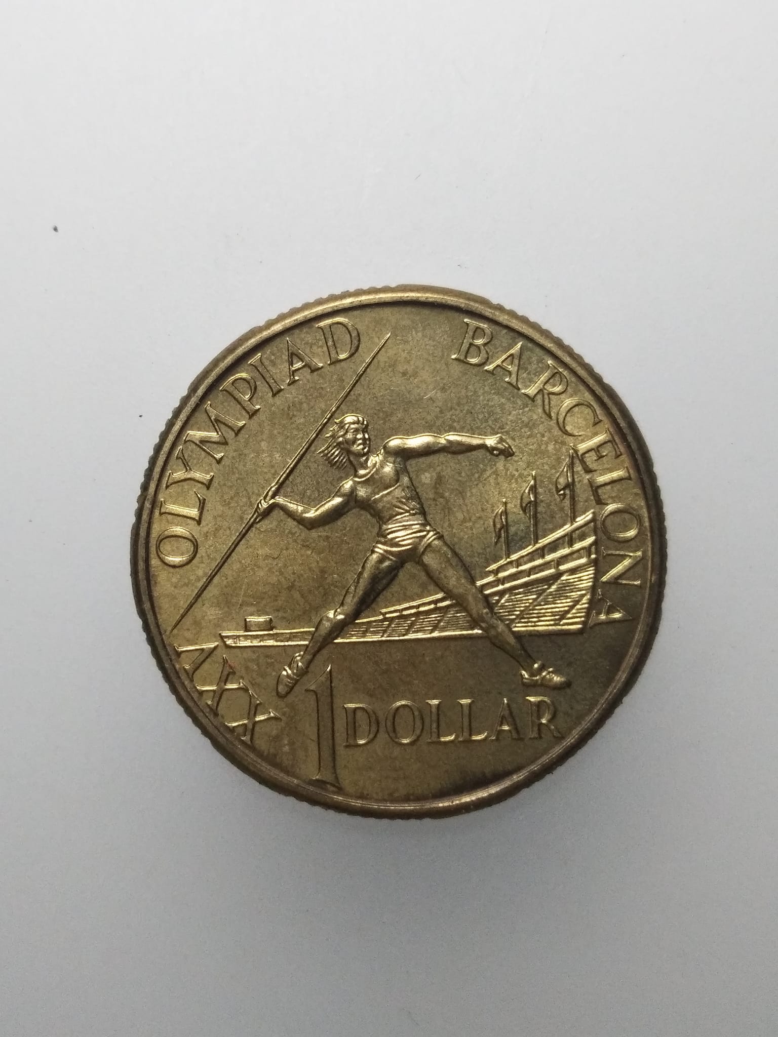 E355 Various Dollars (Mint set 1992 - Olympic Games in Barcelona)