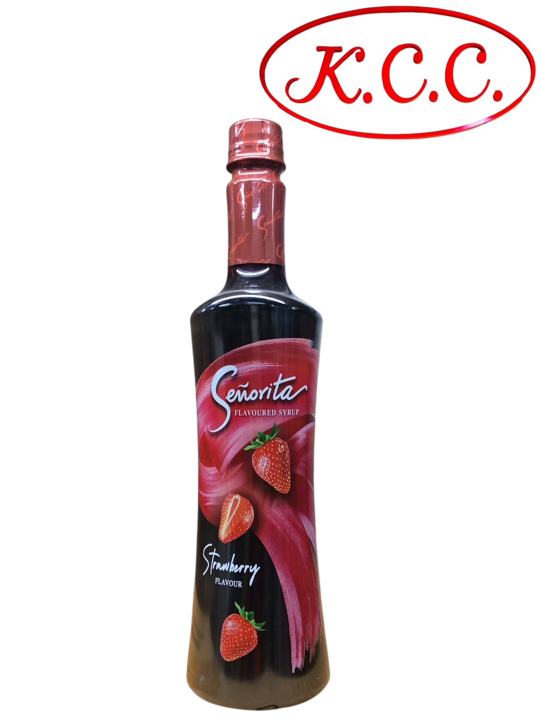 น้ำเชื่อมกลิ่น สตรอเบอร์รี่ 750ml. ตราเซนญอริตา
