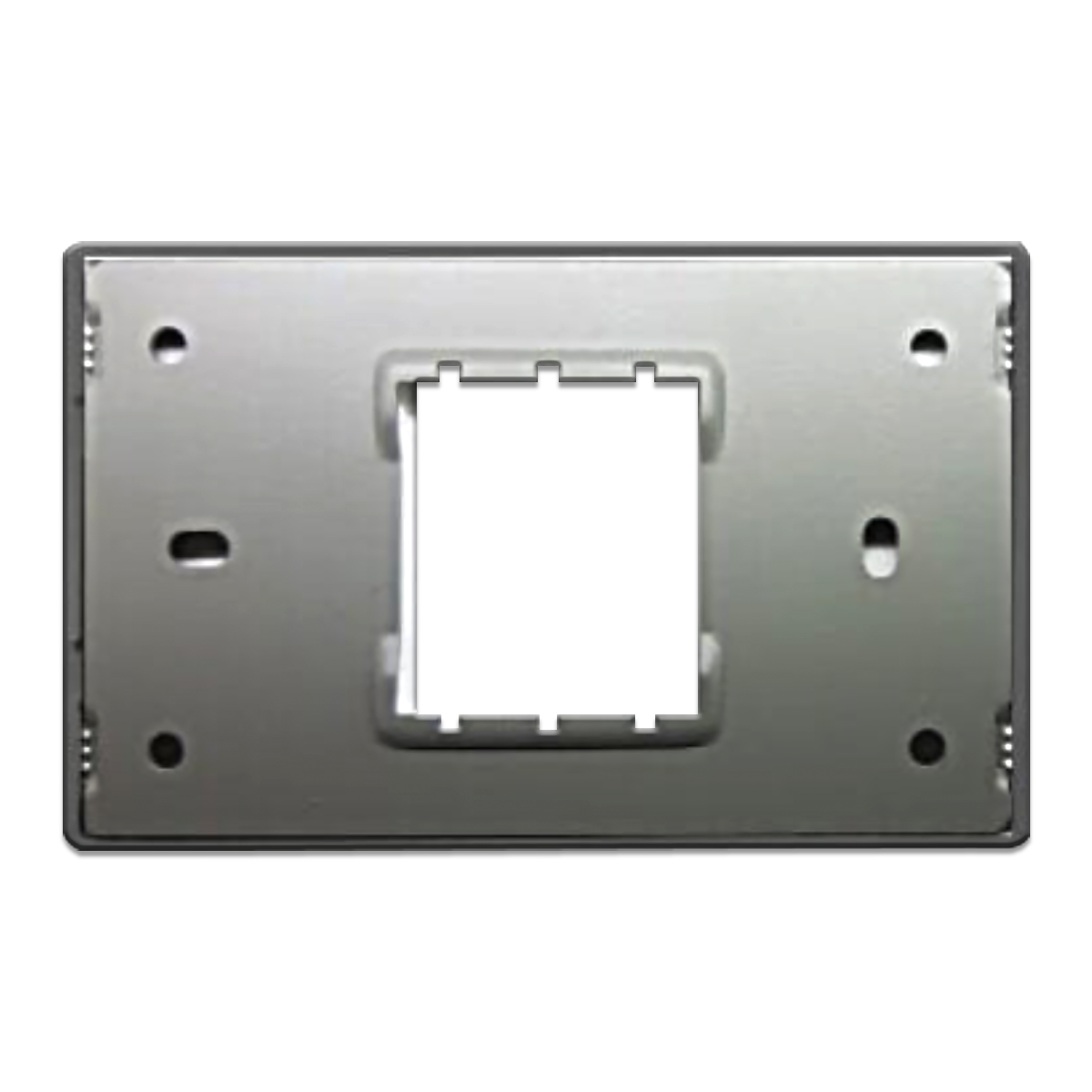 NANO แผงหน้ากากขอบเหลี่ยม ขนาด 1.5 ช่อง Urban series สีดำ รุ่น UR-C04B (25 ชิ้น/กล่อง)