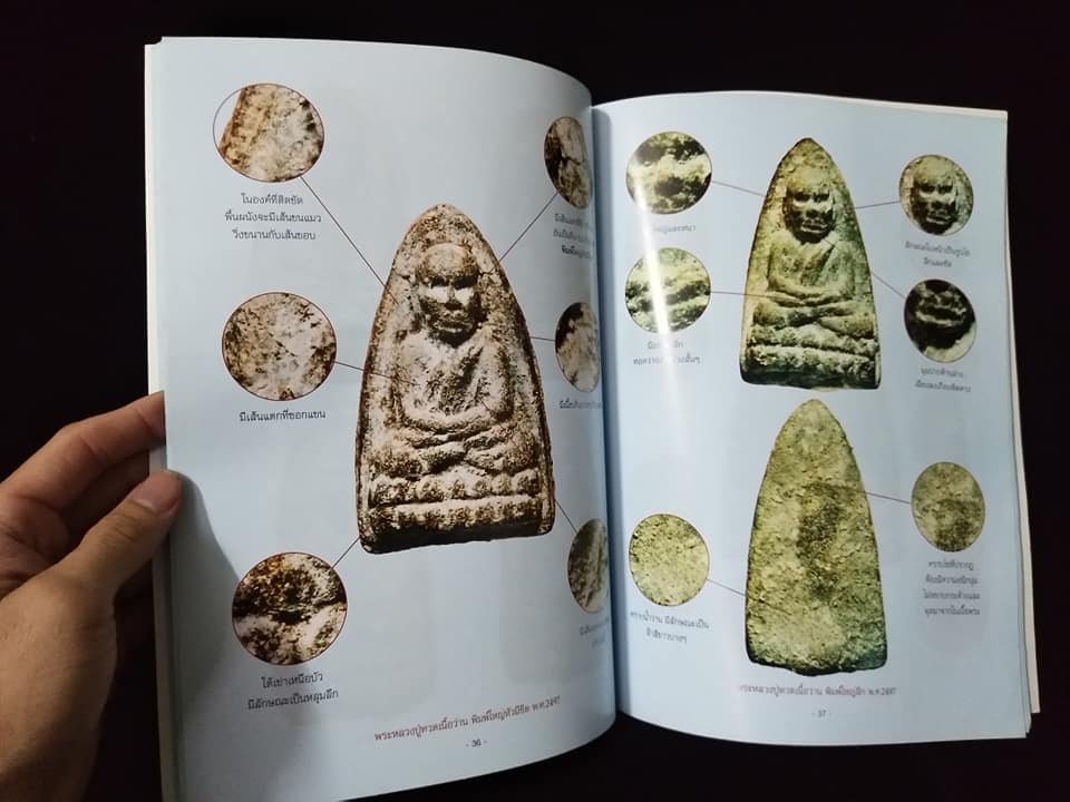 เบญจภาคีพระหลวงปู่ทวดเนื้อว่าน