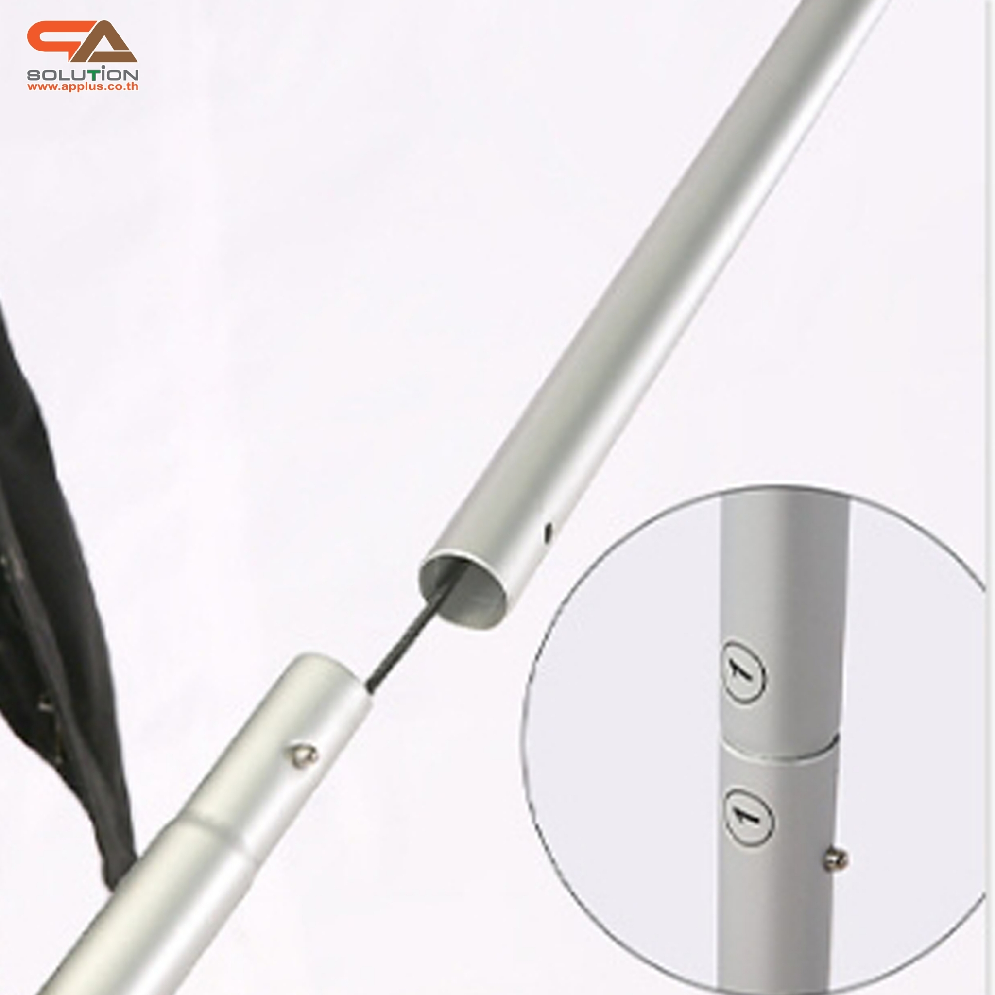 แบคดรอปผ้า (Fabric Backdrop) รุ่นตรง Savvy ขนาด (H)180 x (W)120-1000 cm. โครงอะลูมิเนียม ถอดประกอบได้ แถมฟรี! กระเป๋าใส่อุปกรณ์ 1 ใบ