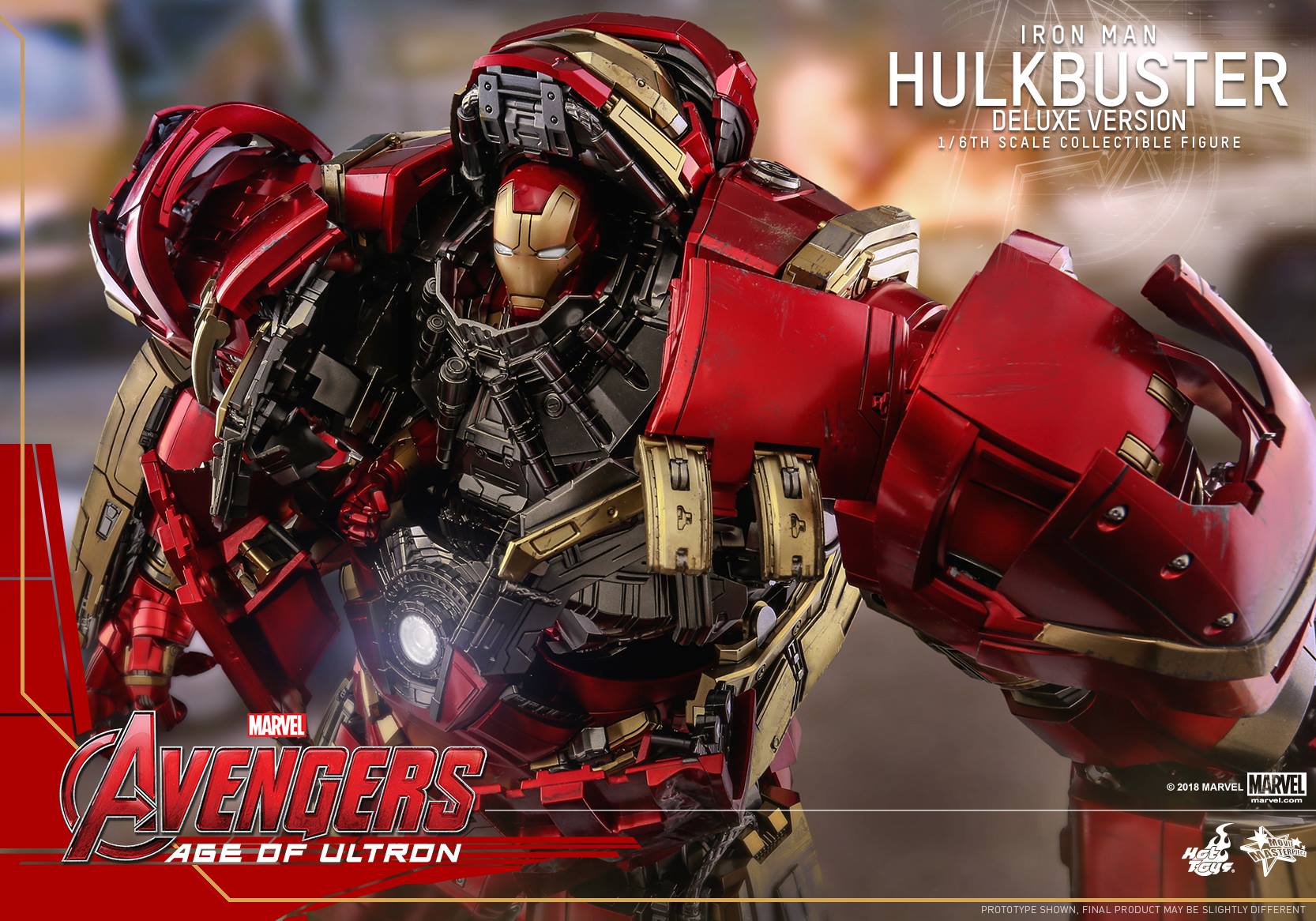 Hot Toys MMS510 AVENGERS AGE OF ULTRON - HULKBUSTER (DELUXE VERSION)