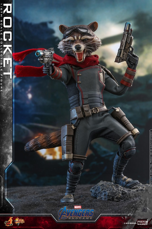 Hot Toys MMS548 Avengers: Endgame 1/6 Rocket