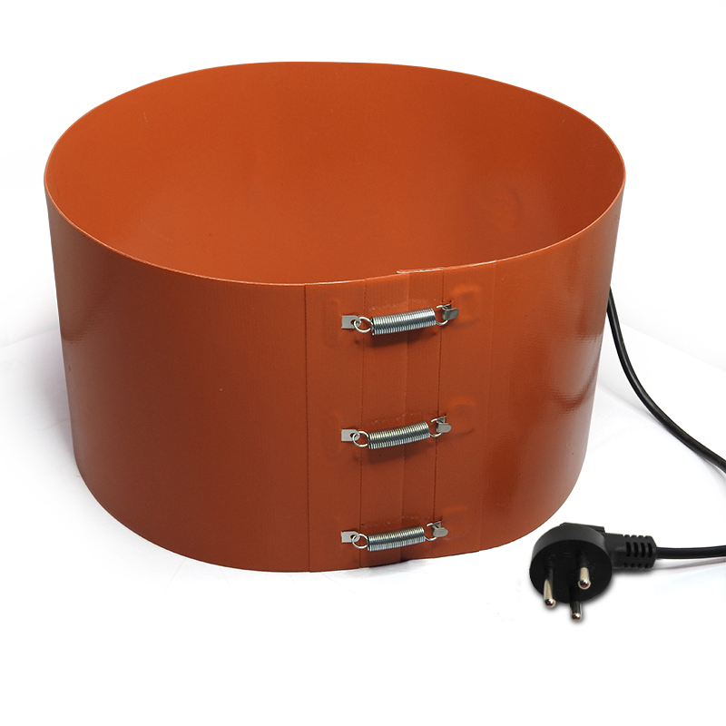 แผ่นยางซิลิโคน เครื่องทำความร้อนเทอร์โมสตัท สำหรับอุ่นถังแก๊สที่เกาะตัวเป็นน้ำแข็ง