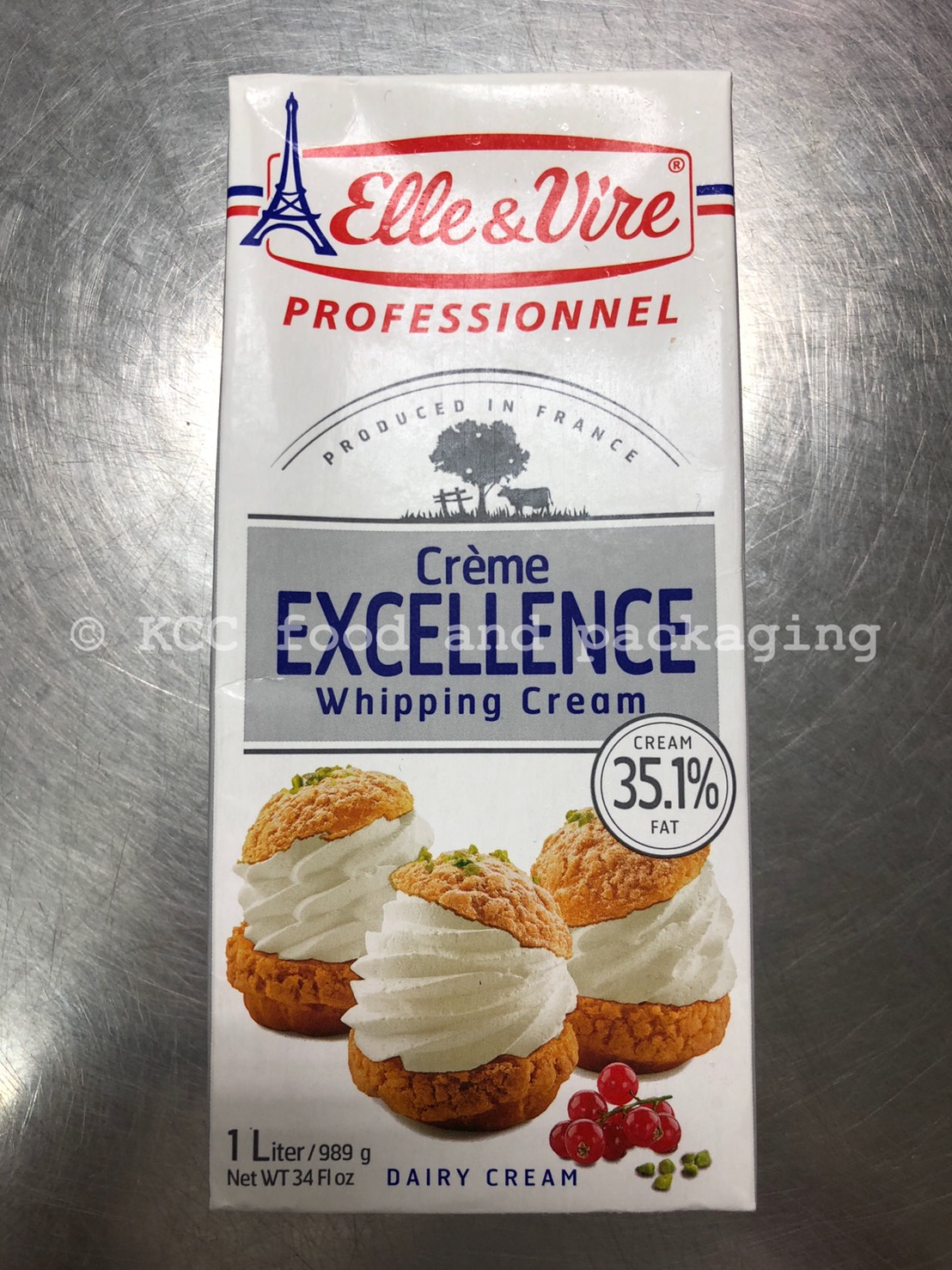 Elle&Vire - วิปปิ้งครีม 35.1% (1 ลิตร)