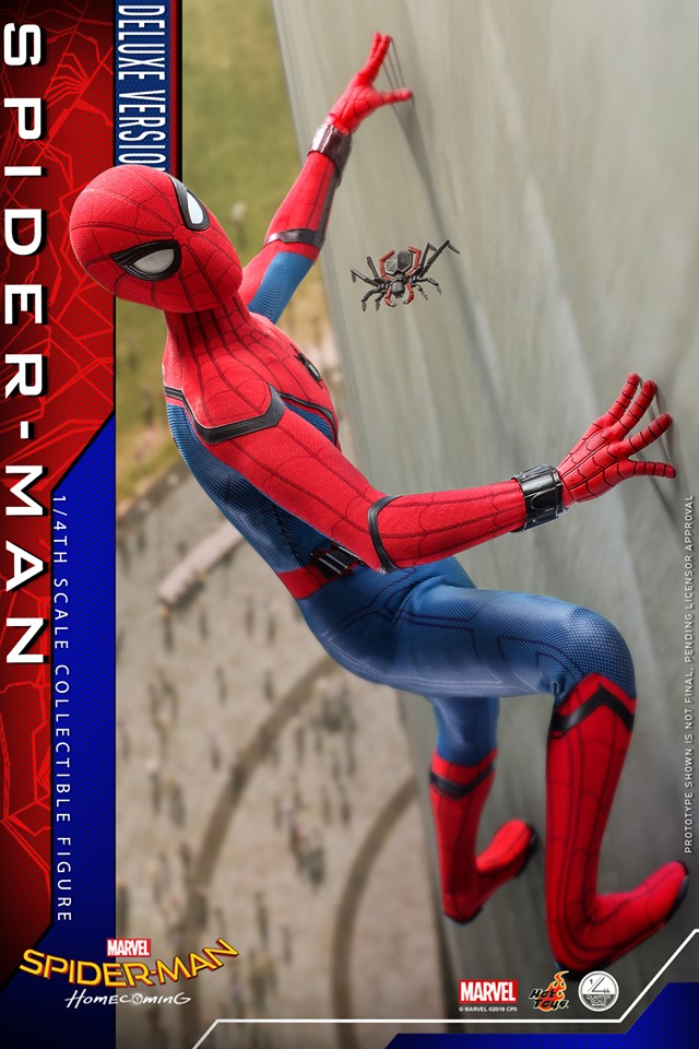 Hot Toys QS015 Spider-Man: Homecoming 1/4 Spider-Man (Deluxe Version)