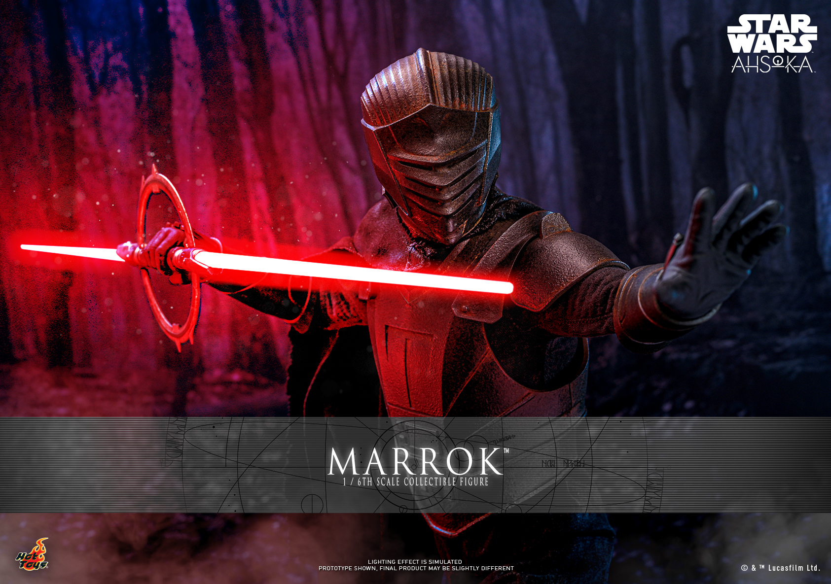 Hot Toys TMS117 1/6 Star Wars: Ahsoka - Marrok