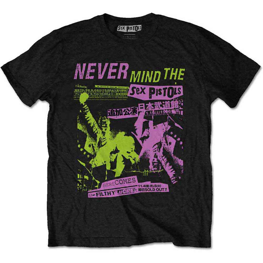 🇬🇧[PREORDER] เสื้อวง THE SEX PISTOLS T-SHIRT รวมลายสุดฮิต ลิขสิทธิ์แท้ UK