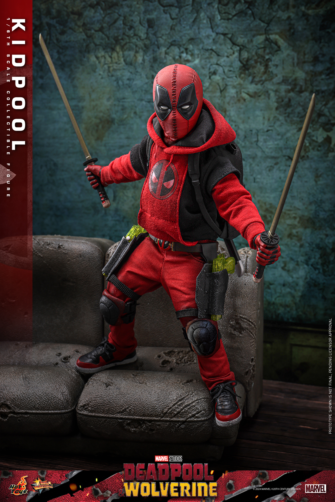Hot Toys MMS763 Deadpool & Wolverine - Kidpool