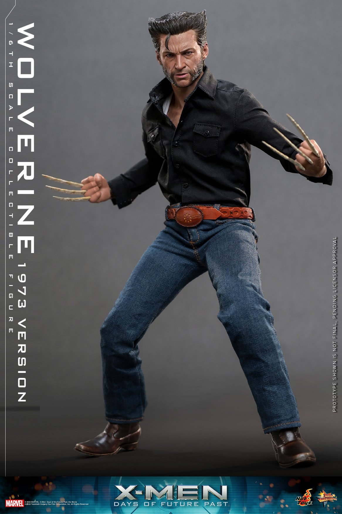Hot Toys MMS659B 1/6 X-Men: Days of Future Past - Wolverine 1973 Version [Special Edition Bonus]
