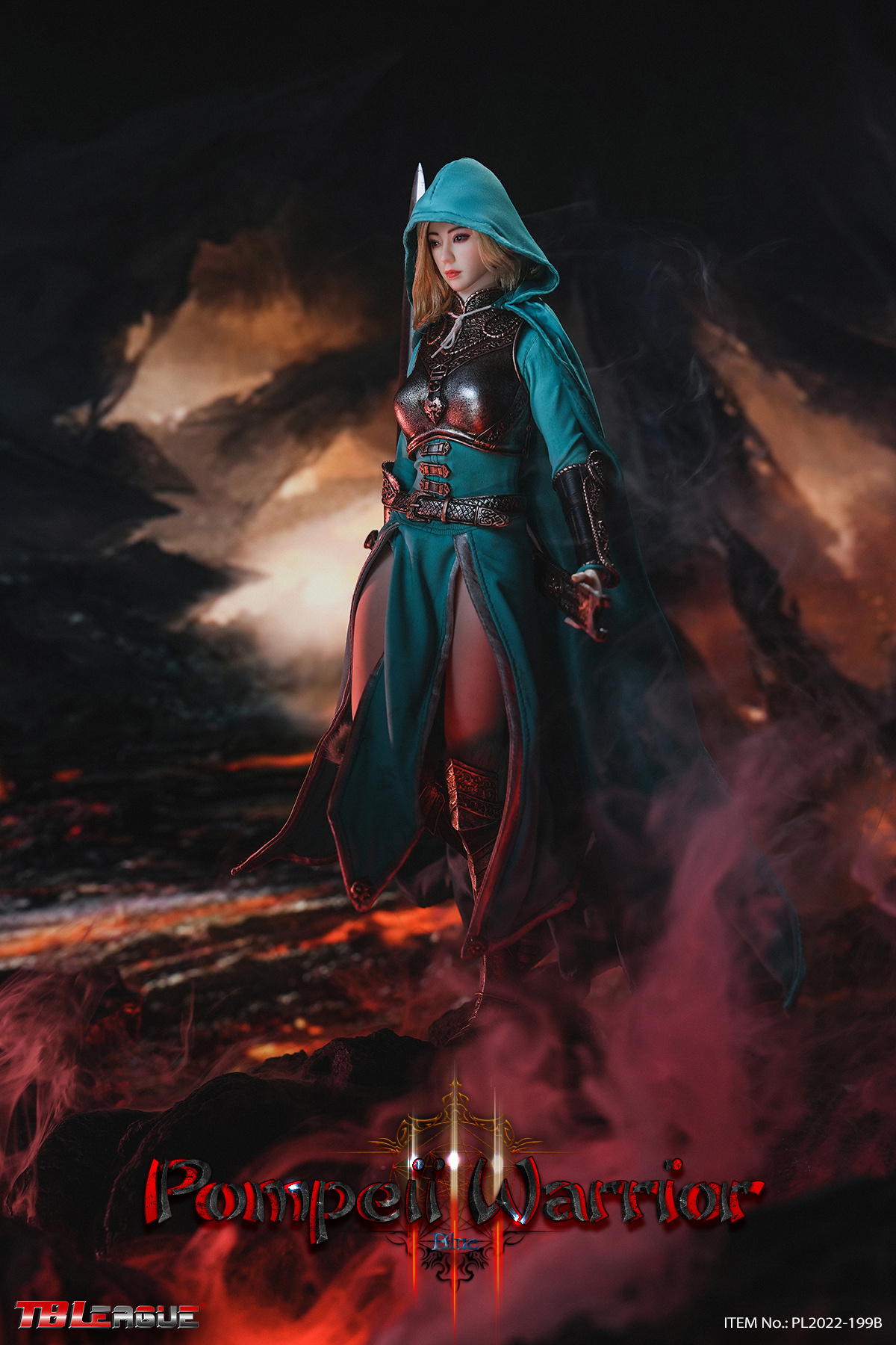 TBLeague PL2022-199B 1/6 Pompeii Warrior Blue