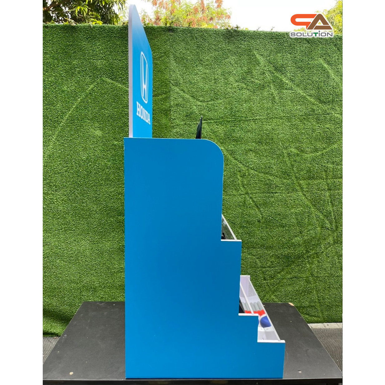 เช่าเกมส์ยิงเป้านิ่ง ตั้งโต๊ะ ขนาด (W)40 x (D)40 x (H)90 cm. พร้อมเป้านิ่ง 4 แผ่น 3 ชุด และปืนกระสุนโฟม 1 กระบอก