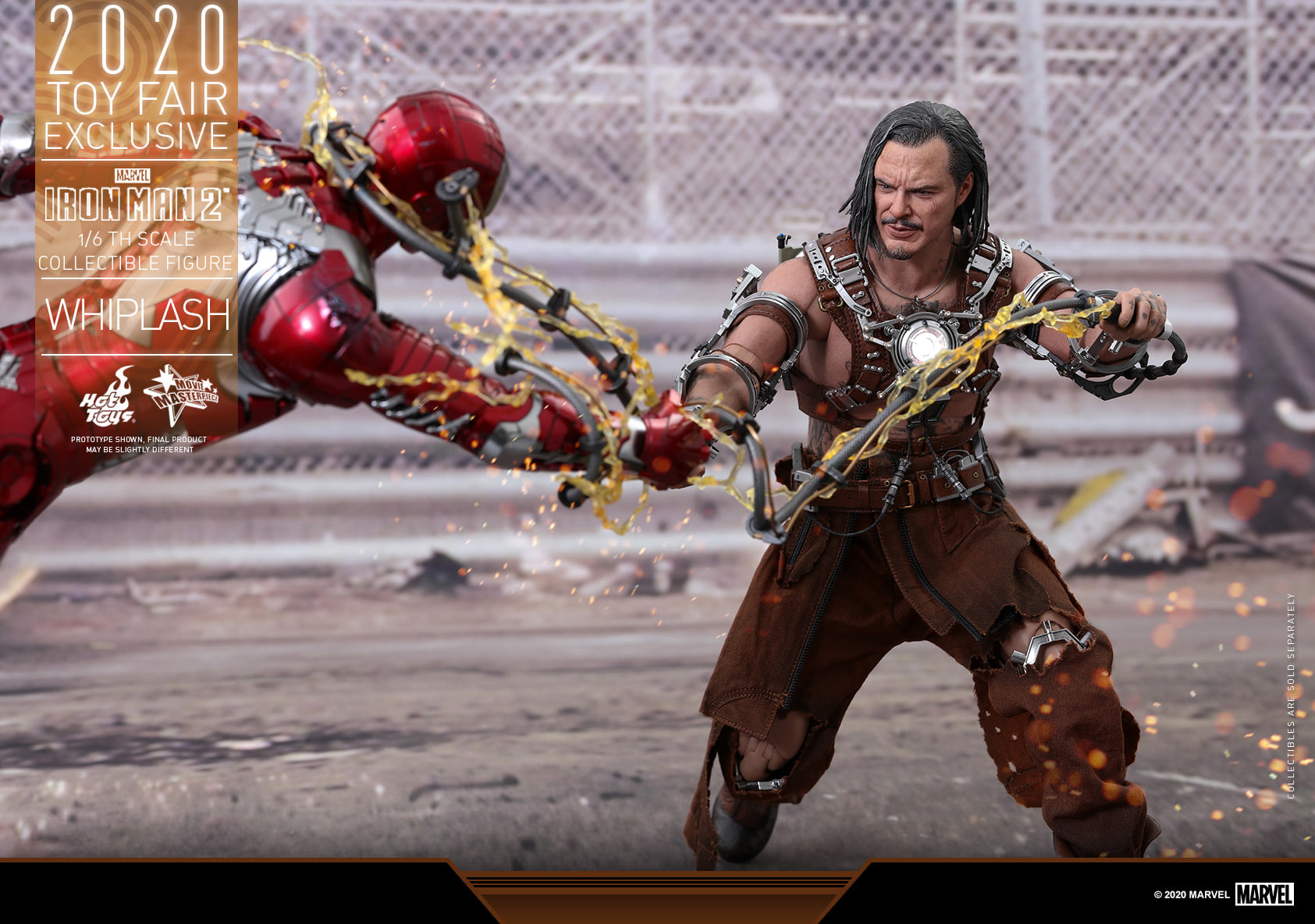 Hot Toys MMS569 IRON MAN 2 - WHIPLASH
