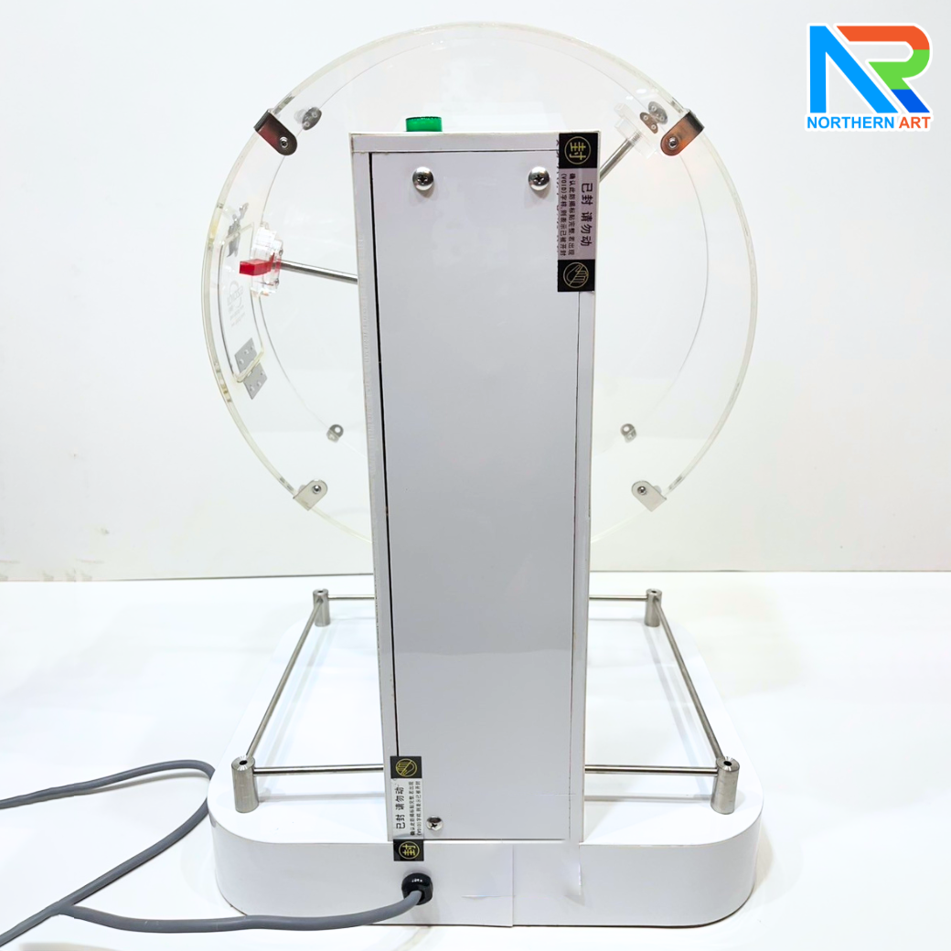 เกมส์หมุนบอลไฟฟ้า ตั้งโต๊ะ ขนาด (W)40 X (L)33 X (H)60 cm. หมุนได้ 360 องศา (ไม่รวมลูกบอล)