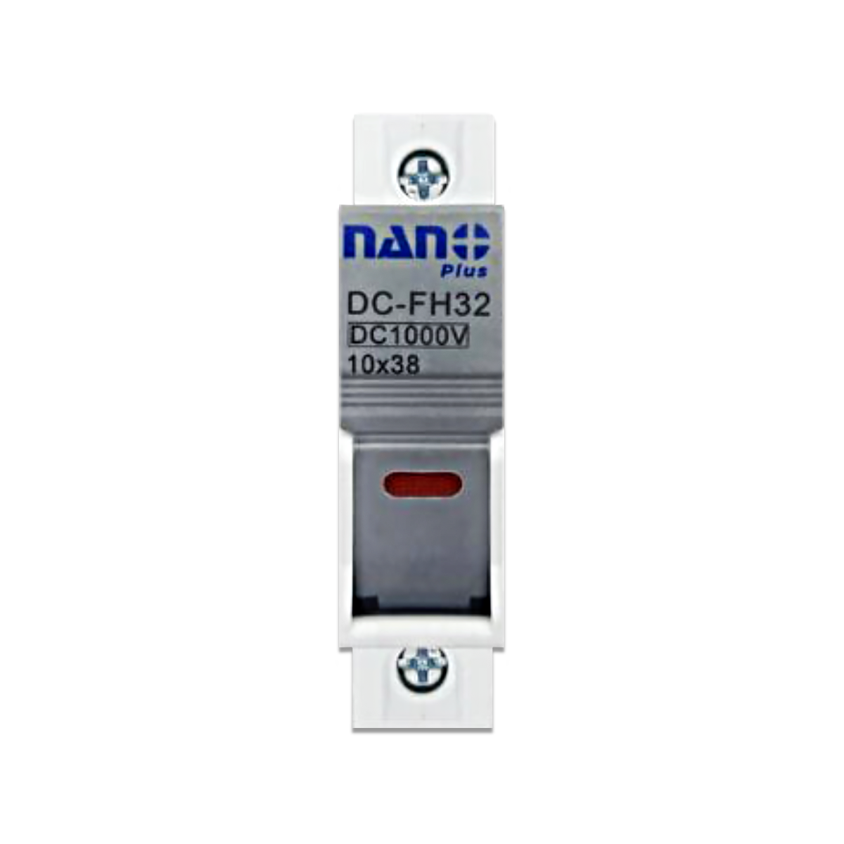 NANO DC FUSE HOLDER เฉพาะกล่อง ไม่รวมลูกฟิวส์ 1P 1000V 32A