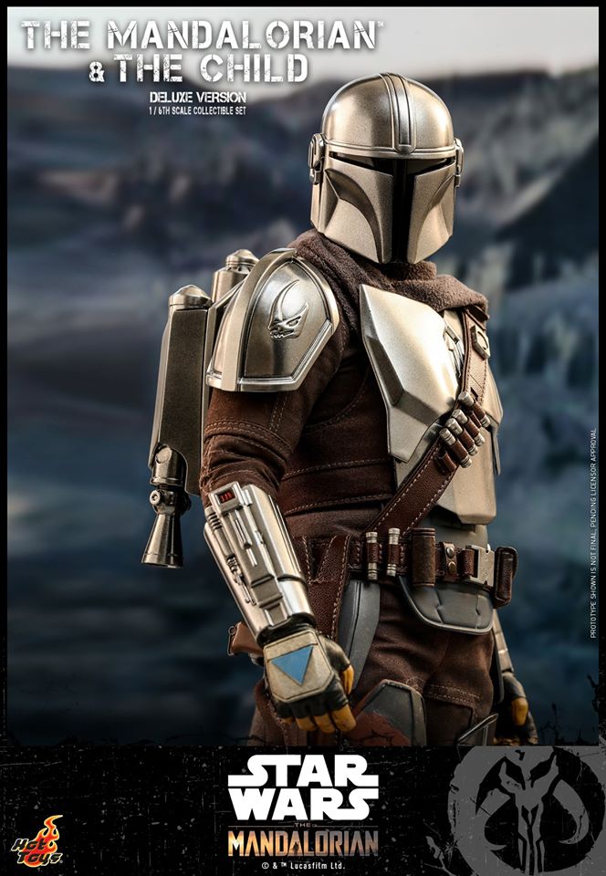 Hot Toys TMS015 The Mandalorian 1/6 The Mandalorian and The Child (Deluxe Version)