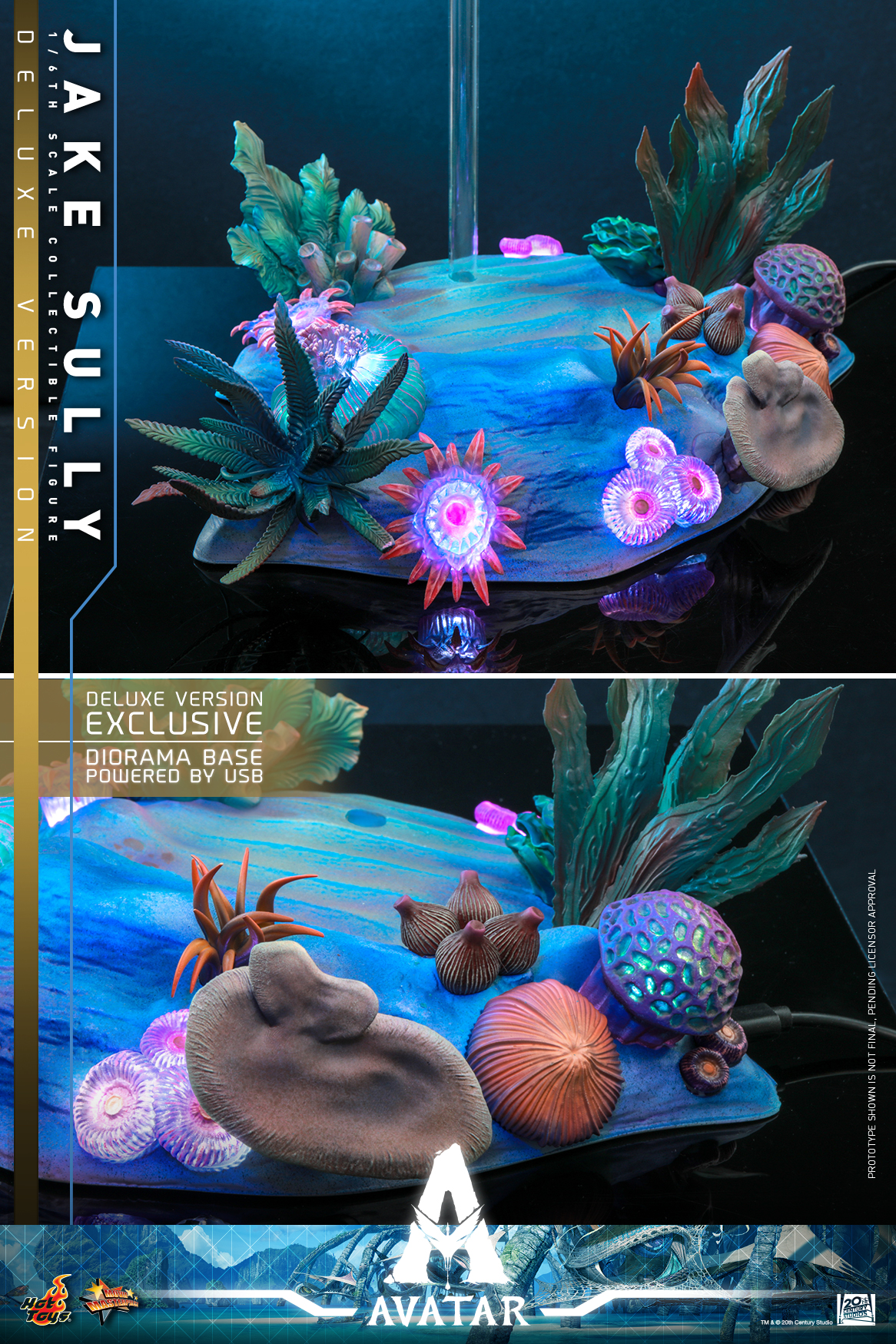 Hot Toys MMS684 1/6 Avatar: The Way of Water - Jake Sully (Deluxe Version)