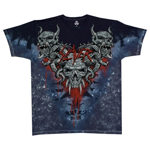 🇺🇸[PREORDER] เสื้อวง SLAYER T-SHIRT รวมลายสุดฮิต ลิขสิทธิ์แท้ LIQUID BLUE จาก USA