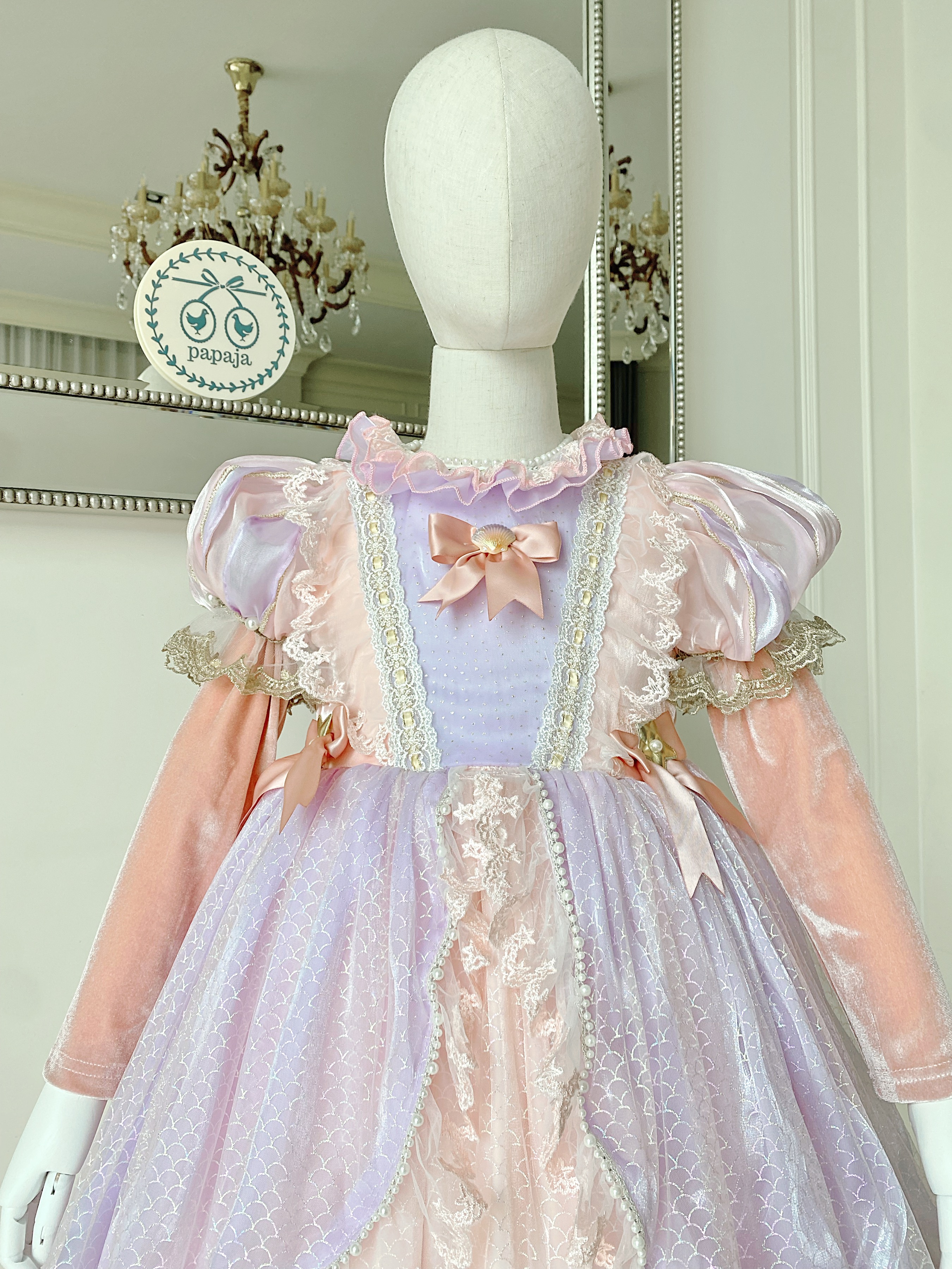 ชุดเจ้าหญิงแอเรียล งาน Super Premium หรูหราอลังการที่สุด