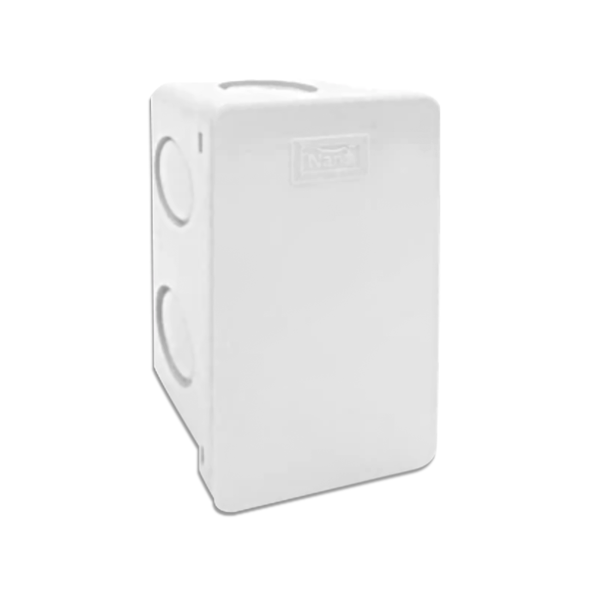 กล่องพักสายแบบมิล NANO 2x4" สีขาว NANO-24M (50 ชิ้น / กล่อง)