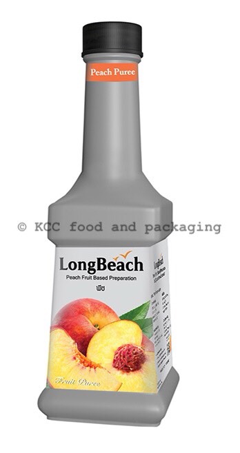 LongBeach - พีช เพียวเร่ 900 ml.