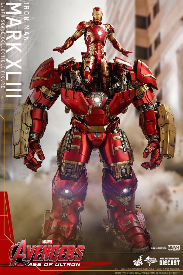 Hot Toys MMS278D09 AVENGERS AGE OF ULTRON - MARK XLIII
