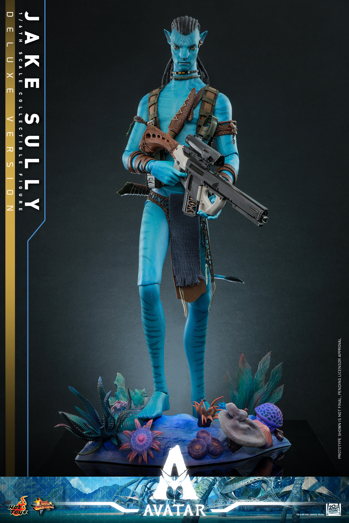 Hot Toys MMS684 1/6 Avatar: The Way of Water - Jake Sully (Deluxe Version)