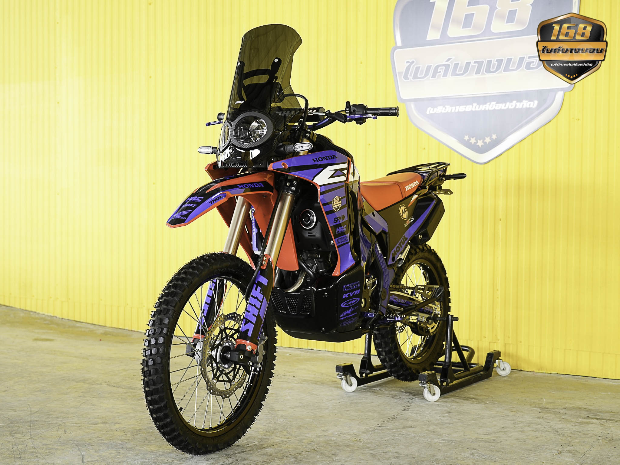 Honda CRF300 RALLY 2024 ( รถใหม่ป้ายเเดง + เเต่งครบ )