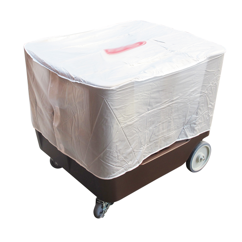 รถเข็นเก็บจานแคดดี้ เคลื่อนที่ แบบปรับช่องตามความกว้างของจานได้ 1403-018