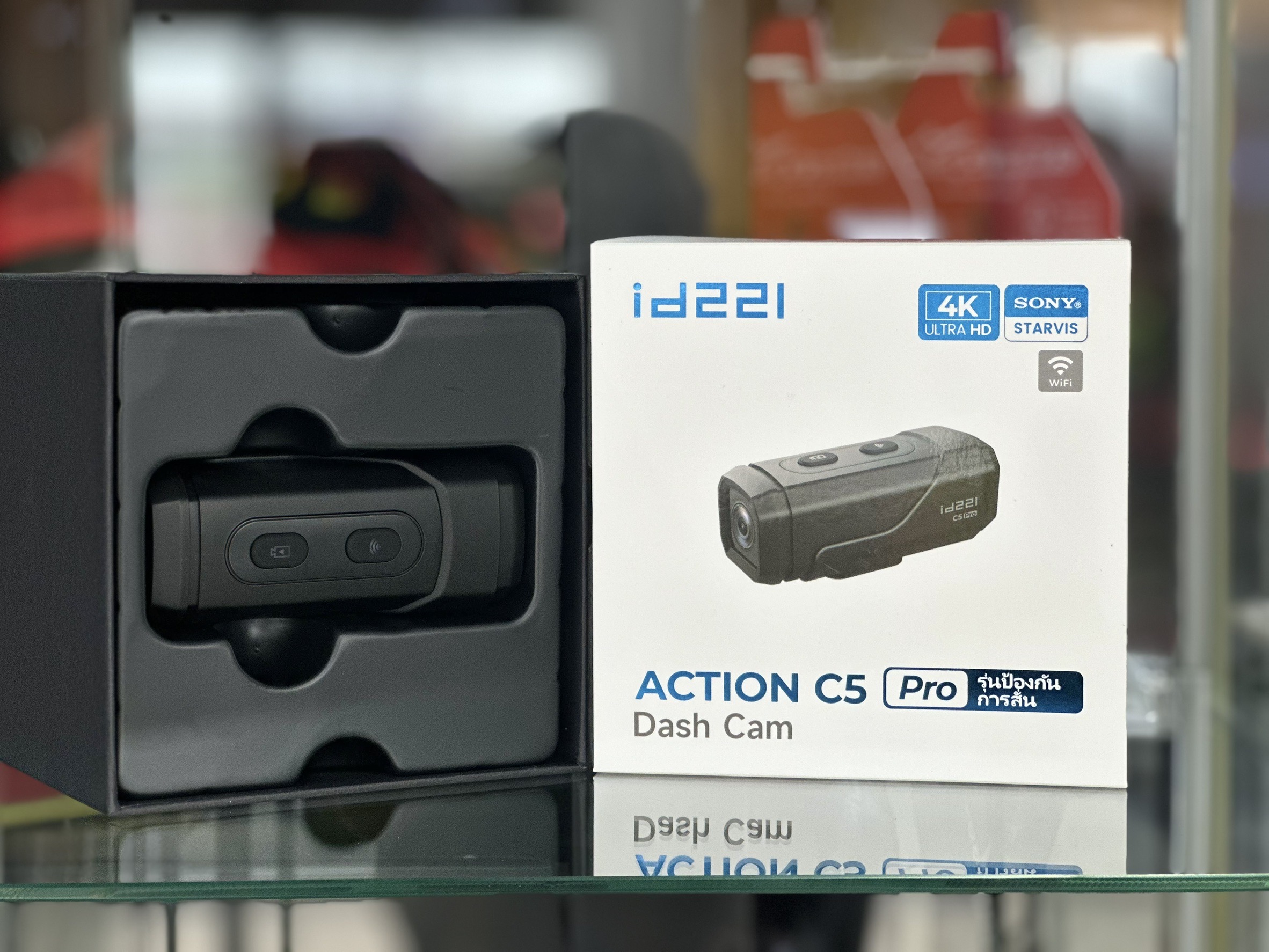 กล้องติดหมวก id221 ACTION C5 Pro