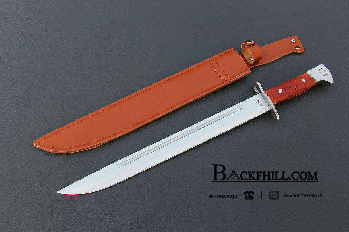 มีดดาบติดปลายปืนสมัยสงครามโลก AK-47 ขนาด 17 นิ้ว